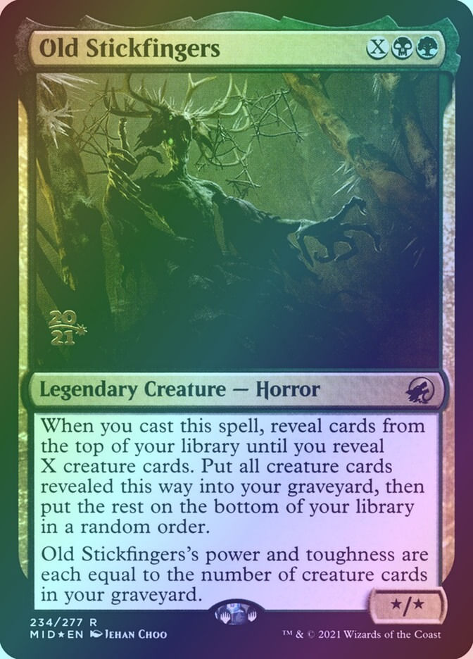 Old Stickfingers (PMID) (234s) / Foil