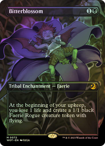 Bitterblossom (wot) / Anime Borderless Foil