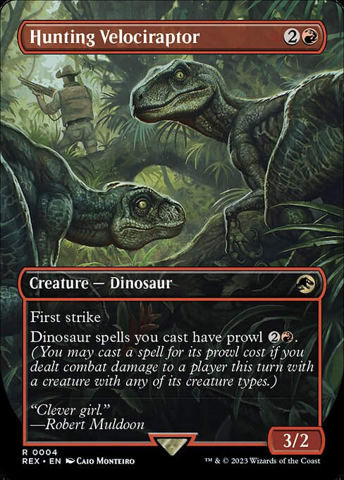 Hunting Velociraptor (rex)