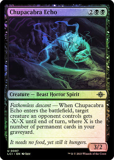 Chupacabra Echo (lci) / Foil