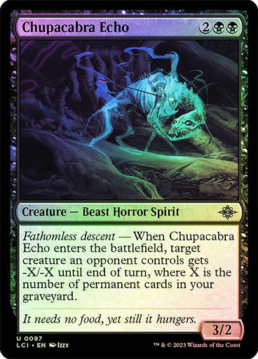 Chupacabra Echo (lci) / Foil