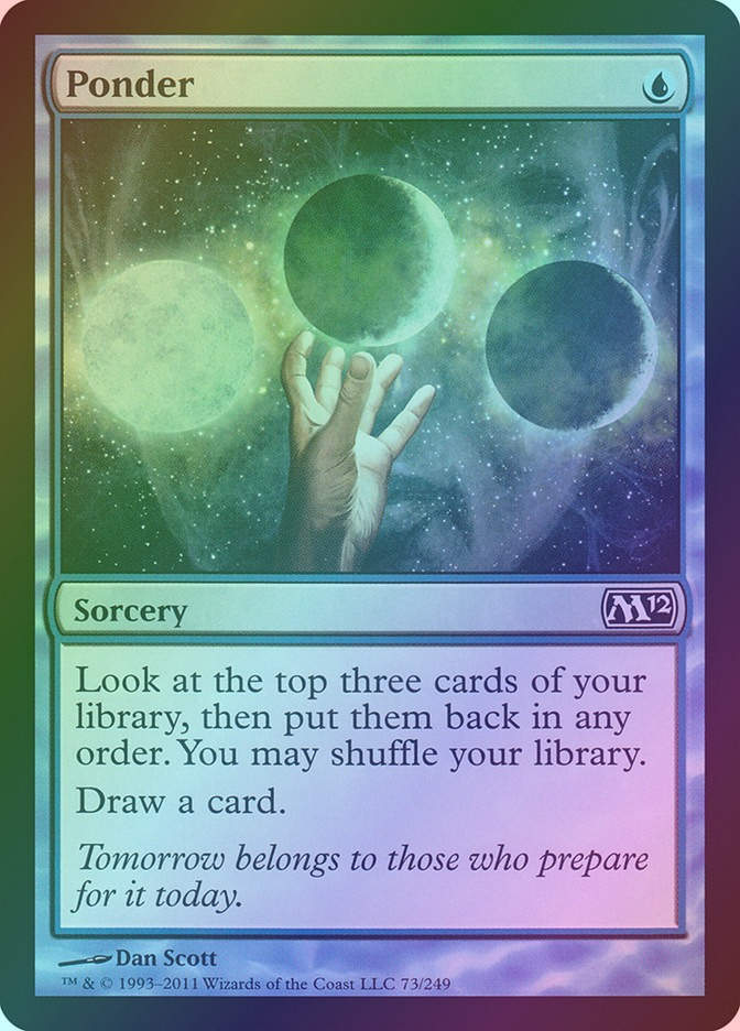 Ponder (M12) (73) / Foil