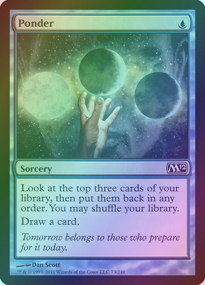 Ponder (M12) (73) / Foil