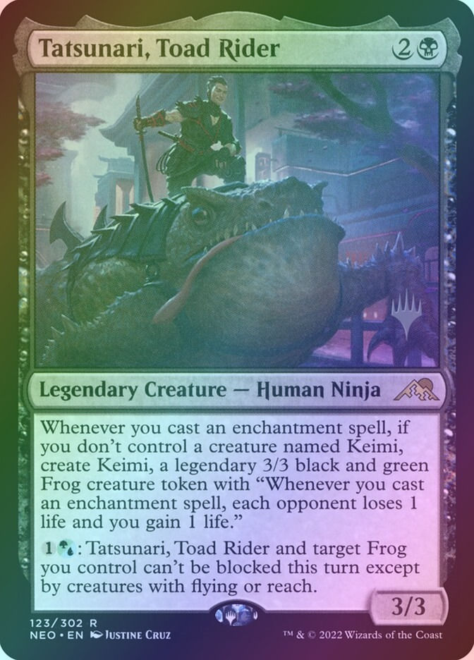 Tatsunari, Toad Rider (PNEO) (123p) / Foil