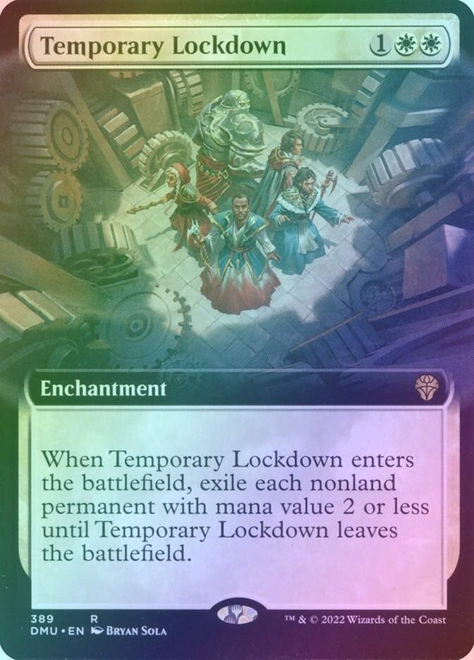 Temporary Lockdown (DMU) (389) / Extended Art / Foil
