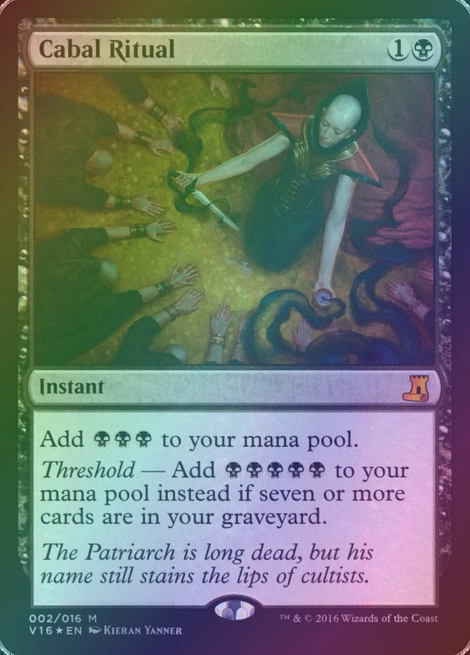Cabal Ritual (V16) (2) / Foil