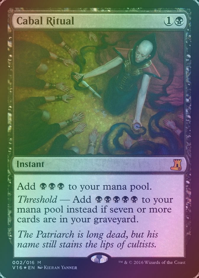 Cabal Ritual (V16) (2) / Foil