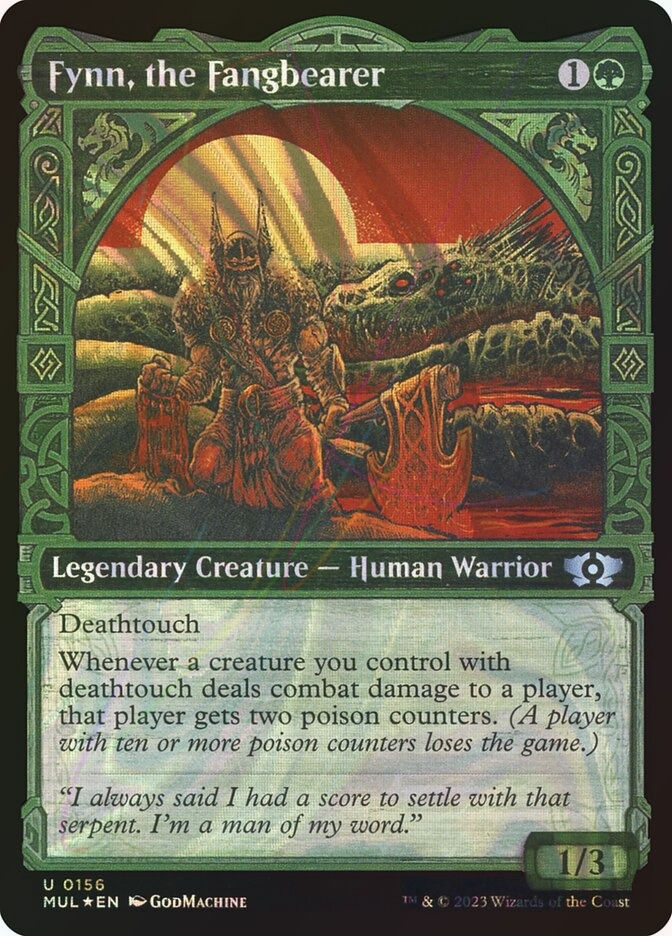 Fynn, the Fangbearer (MUL) (156) / Showcase / Halo Foil