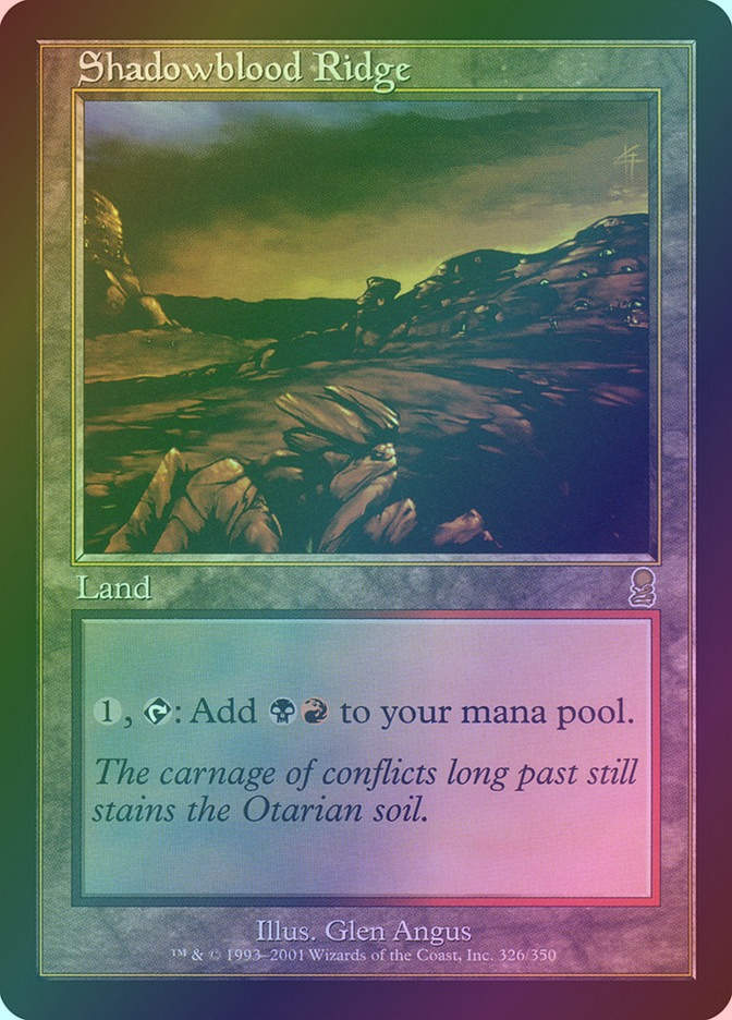 Shadowblood Ridge (ODY) (326) / Foil