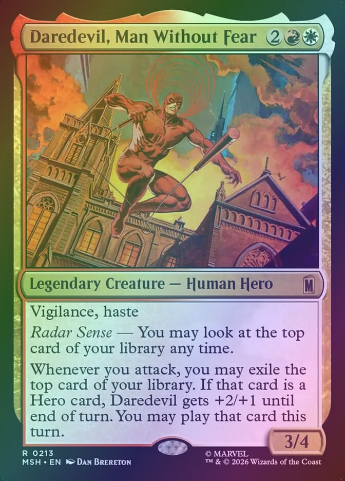 Daredevil, Man Without Fear (MSH) (213) / Foil