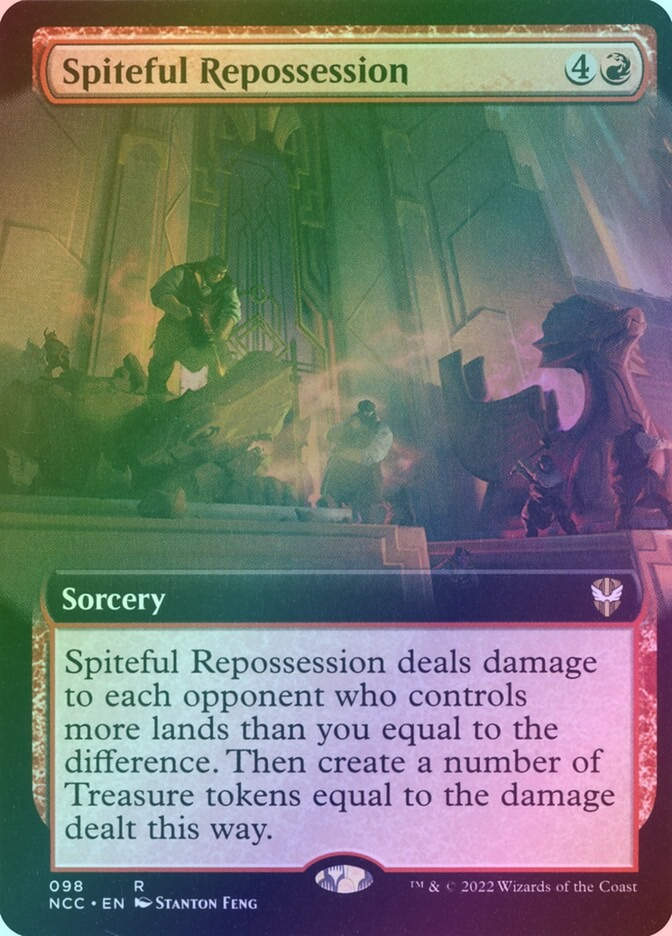 Spiteful Repossession (NCC) (98) / Extended Art / Foil