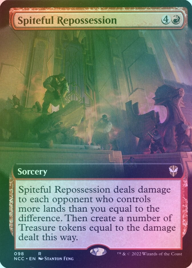 Spiteful Repossession (NCC) (98) / Extended Art / Foil