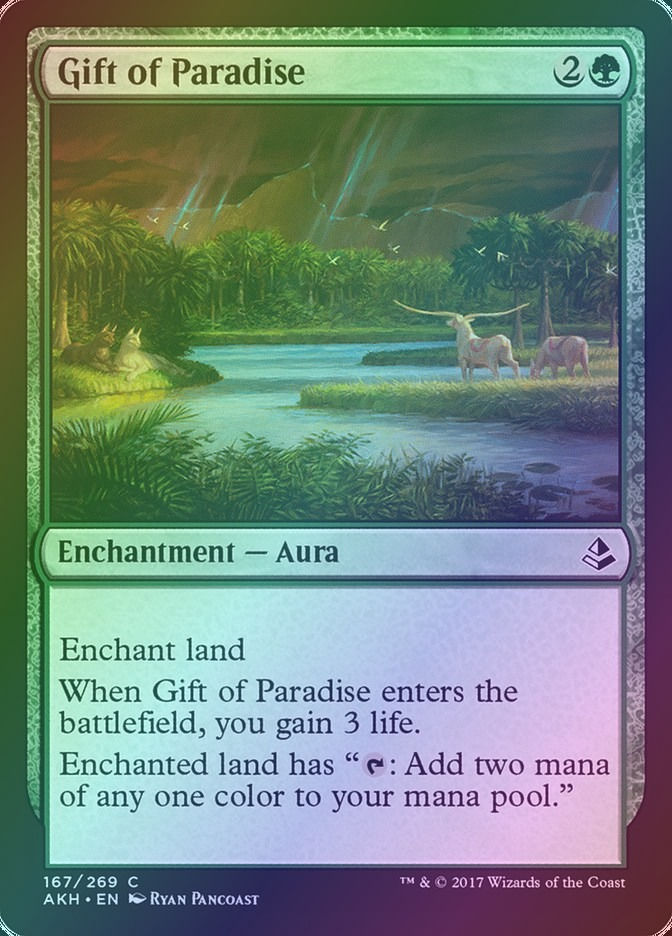 Gift of Paradise (AKH) (167) / Foil