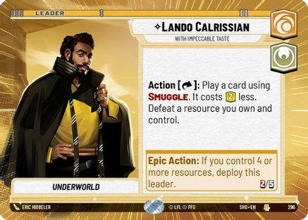Lando Calrissian - With Impeccable Taste (Hyperspace) (SHD_#296)