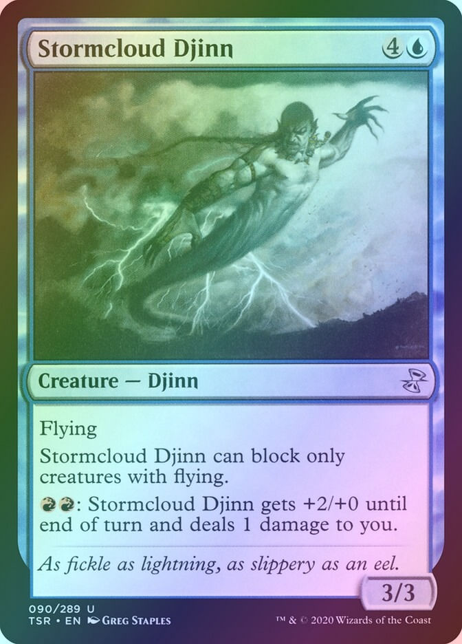 Stormcloud Djinn (TSR) (90) / Foil