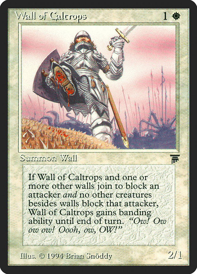 Wall of Caltrops (leg)