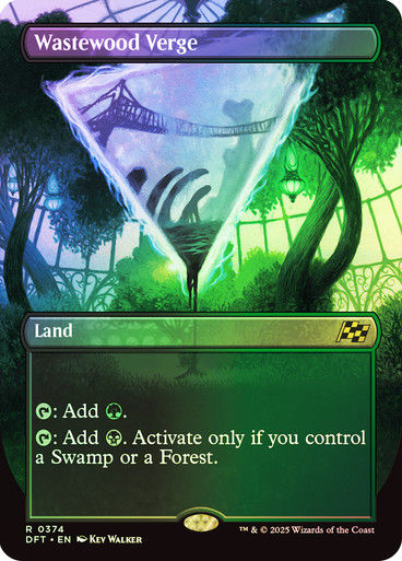 Wastewood Verge (DFT) (374) / Foil / Borderless