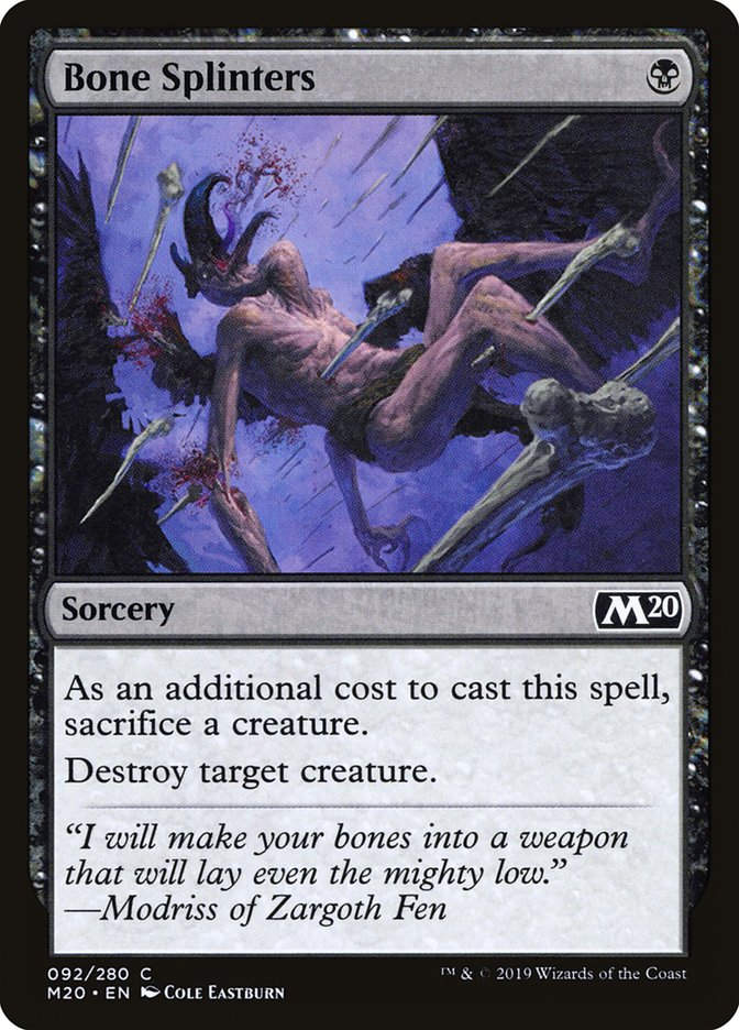 Bone Splinters (M20) (92)
