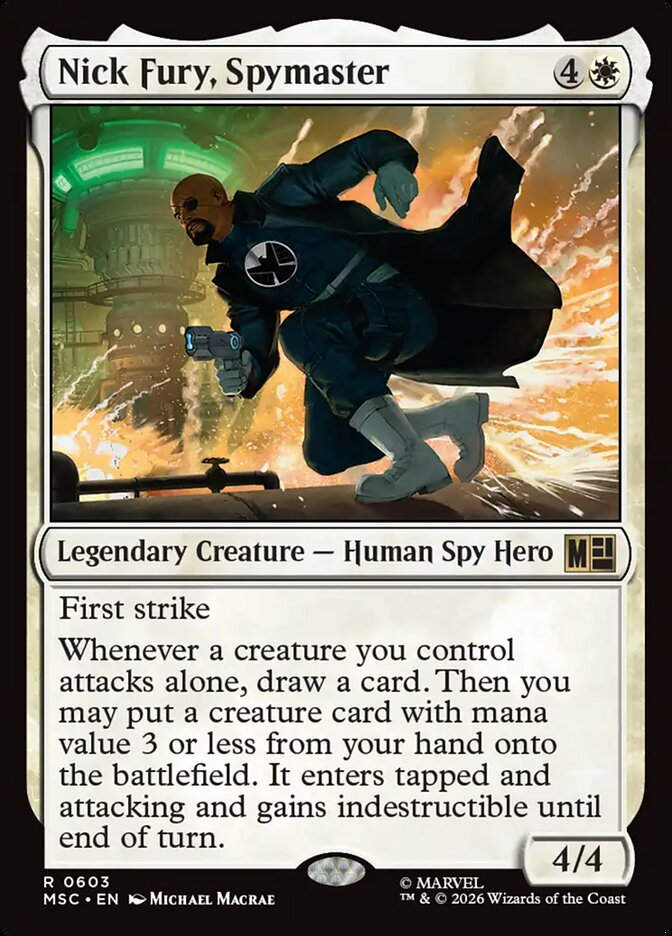 Nick Fury, Spymaster (MSC) (603)