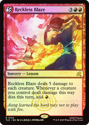 Reckless Blaze (TLE) (124) / Foil
