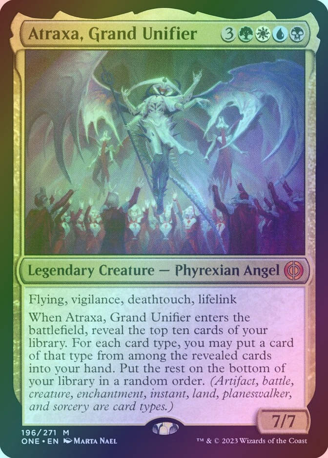 Atraxa, Grand Unifier (ONE) (196) / Foil