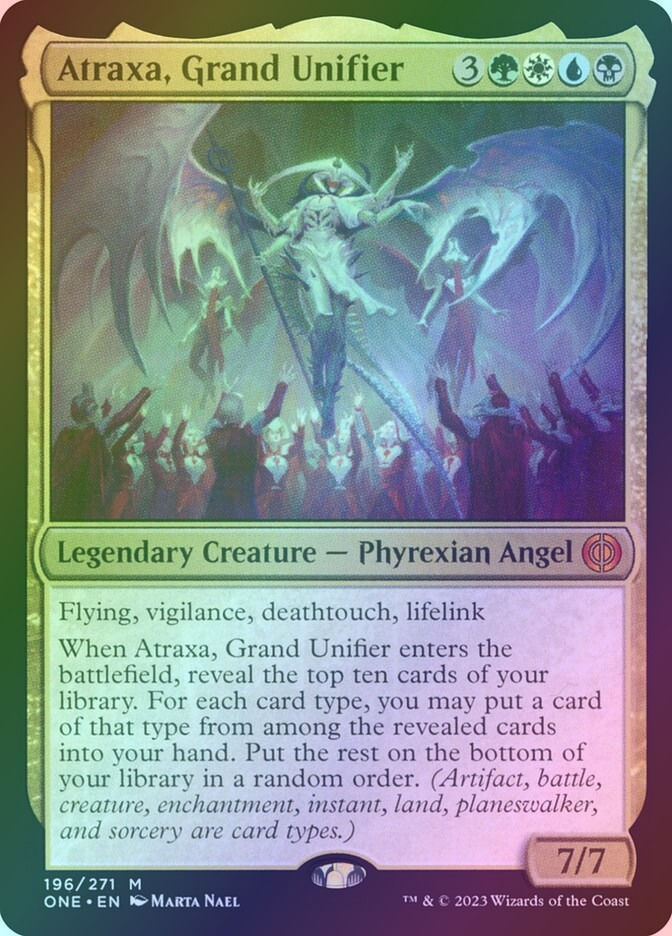 Atraxa, Grand Unifier (ONE) (196) / Foil