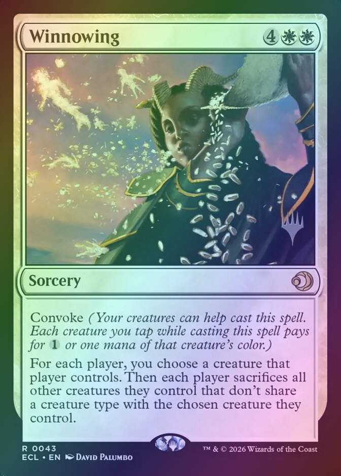 Winnowing (PECL) (43p) / Foil