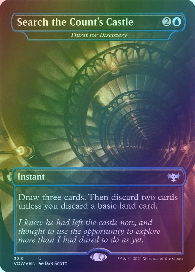 Thirst for Discovery (VOW) (333) / Borderless / Foil