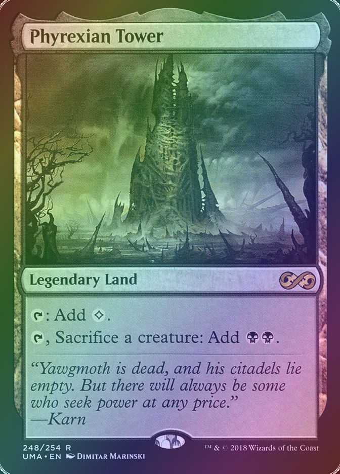 Phyrexian Tower (UMA) (248) / Foil