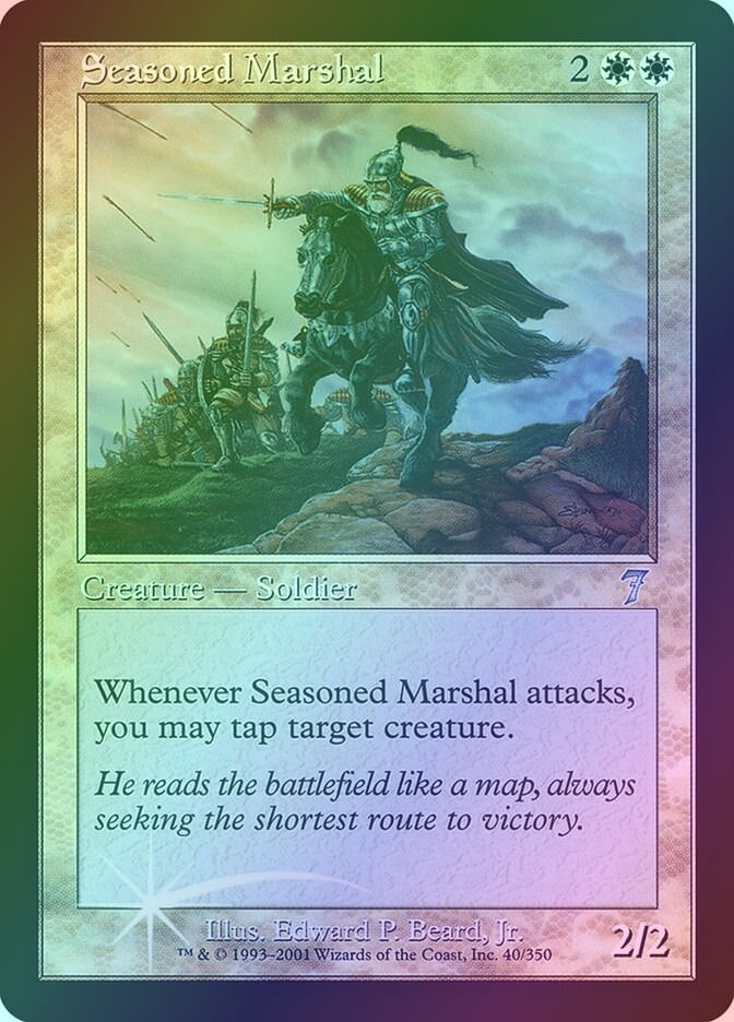 Seasoned Marshal (7ED) (40★) / Foil