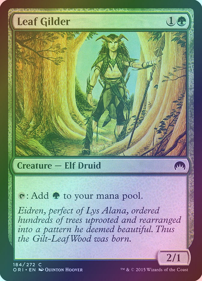 Leaf Gilder (ORI) (184) / Foil