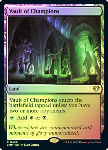 Vault of Champions (cmm) / Foil