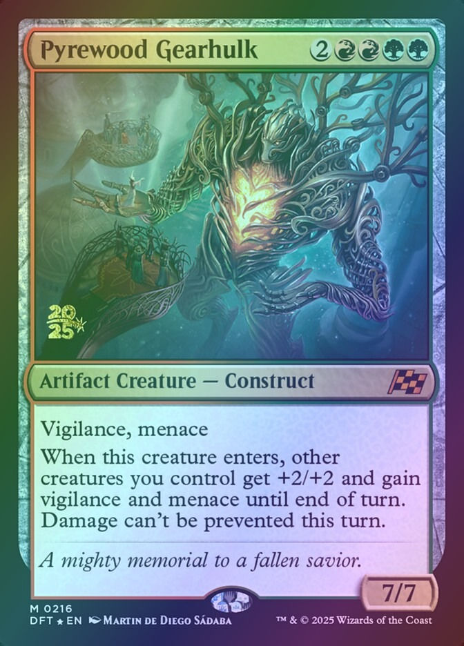 Pyrewood Gearhulk (PDFT) (216s) / Foil