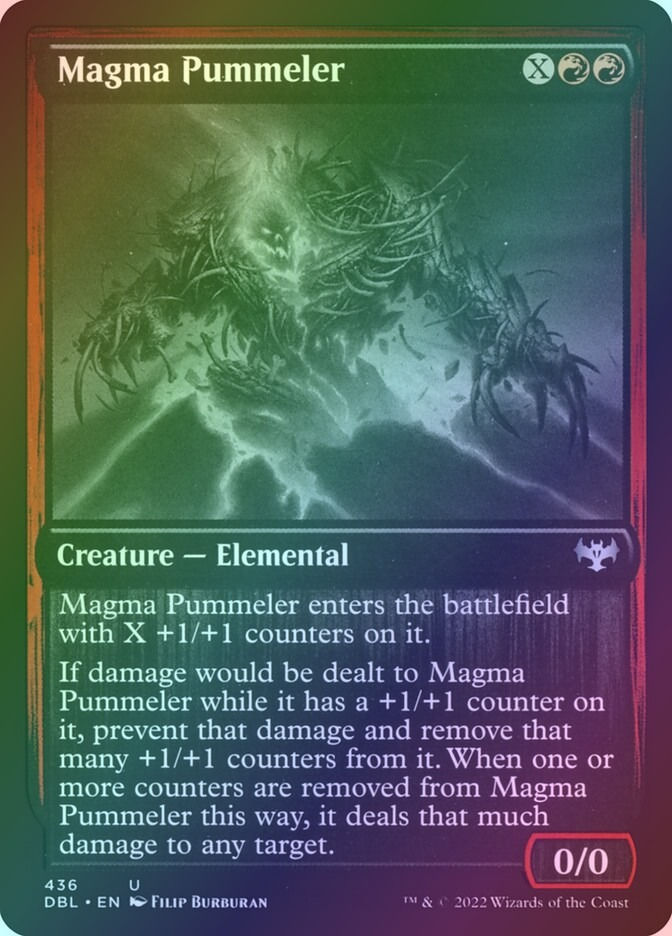 Magma Pummeler (DBL) (436) / Foil
