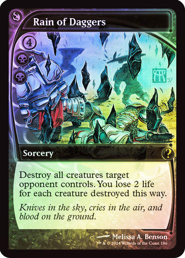 Rain of Daggers (MB2) (186) / Foil