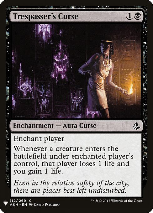 Trespasser's Curse (PLST) (AKH-112)