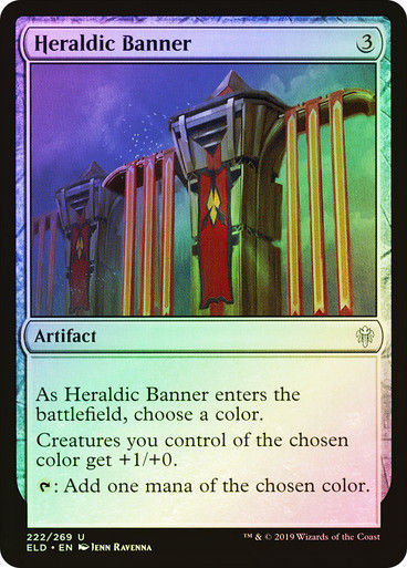 Heraldic Banner (ELD) (222) / Foil