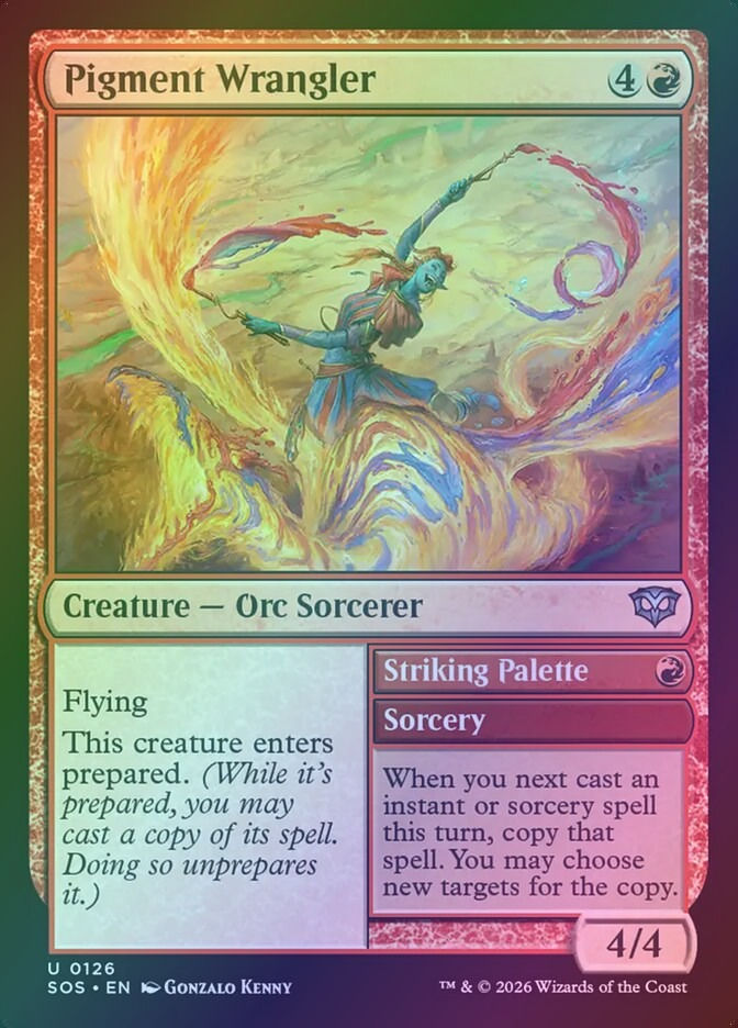Pigment Wrangler // Striking Palette (SOS) (126) / Foil