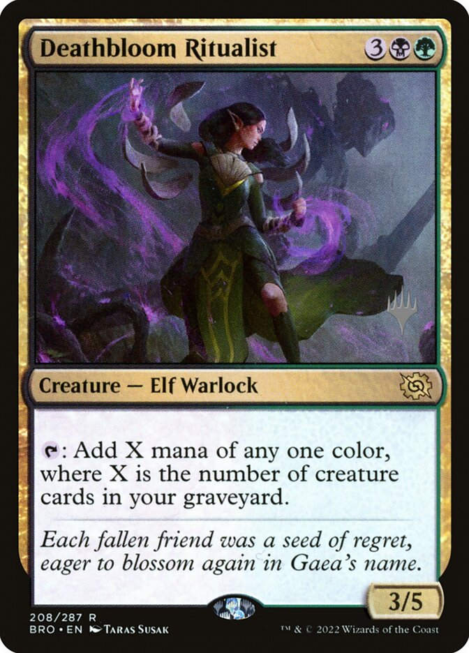 Deathbloom Ritualist (PBRO) (208p)