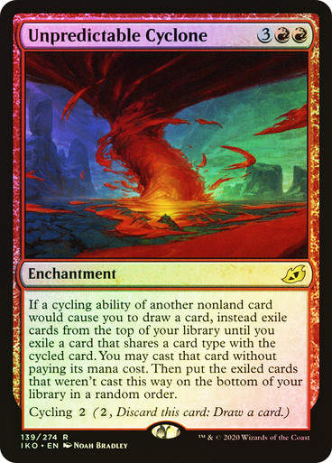 Unpredictable Cyclone (IKO) (325) / Extended Art / Foil
