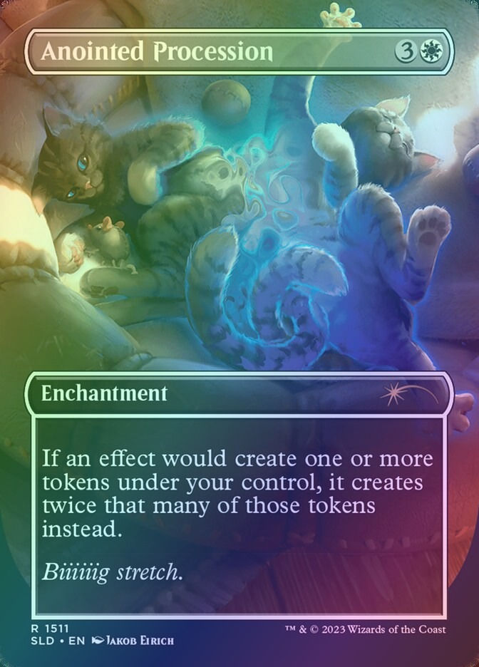 Anointed Procession (SLD) (1511) / Borderless / Foil — cara 2 de 2