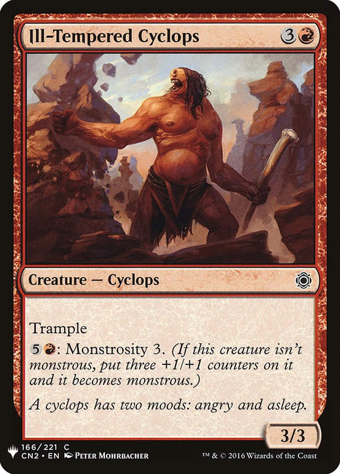 Ill-Tempered Cyclops (MYS)