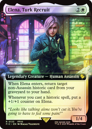 Elena, Turk Recruit (FIC) (133) / Extended Art / Foil