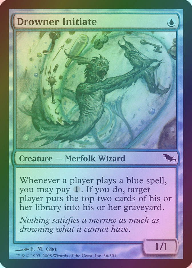Drowner Initiate (SHM) (36) / Foil