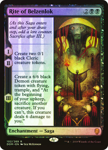 Rite of Belzenlok (DOM) (102) / Foil