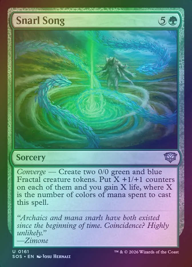 Snarl Song (SOS) (161) / Foil