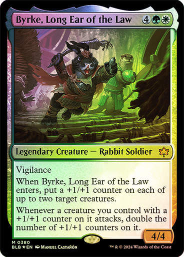 Byrke, Long Ear of the Law (blb) (380) / Starter Deck Foil