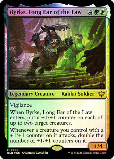 Byrke, Long Ear of the Law (blb) (380) / Starter Deck Foil