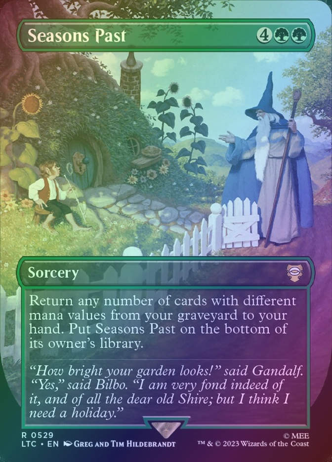 Seasons Past (LTC) (529) / Borderless / Foil