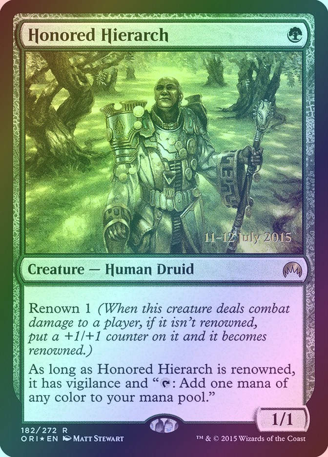 Honored Hierarch (PORI) (182s) / Foil